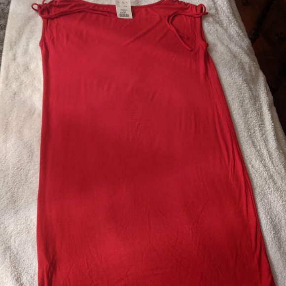 Juna Hope Red Summer Dress - Picture 4 of 4
